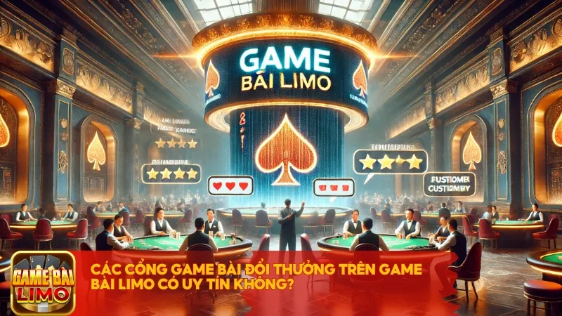 Các cổng game bài đổi thưởng trên Game Bài LIMO có uy tín không?