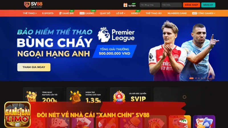 Đôi nét về nhà cái “xanh chín” SV88