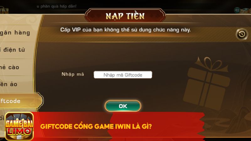 Giftcode cổng game iWin là gì?