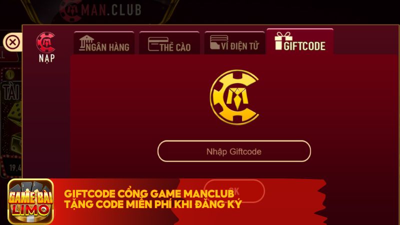 Giftcode cổng game Manclub tặng Code miễn phí khi đăng ký 