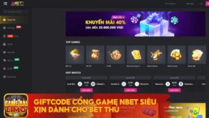 giftcode cổng game NBET