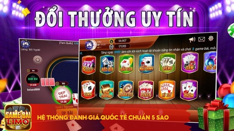 Hệ thống đánh giá quốc tế chuẩn sao 