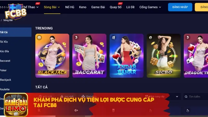 Khám phá dịch vụ tiện lợi được cung cấp tại FCB8